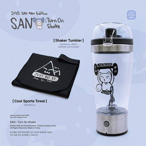 ATEEZ 2025 HAPPY BIRTHDAY SAN MD <SAN: Turn On Shake>