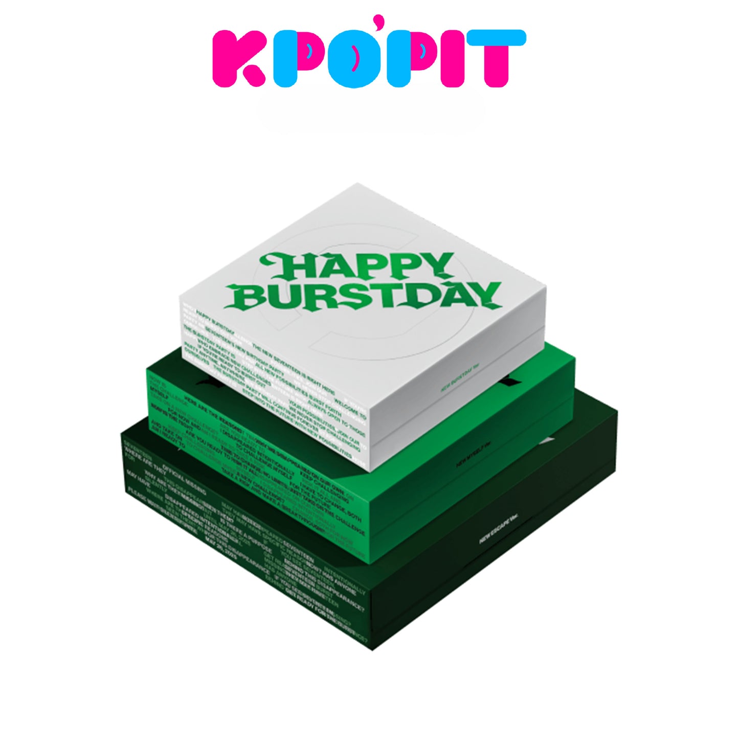 SEVENTEEN 5th Album ‘HAPPY BURSTDAY’ (Photobook ver.)