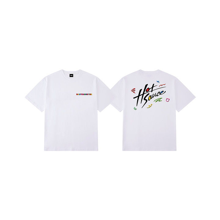 BABYMONSTER <HOT SAUCE> OFFICIAL MERCH (T-SHIRT)