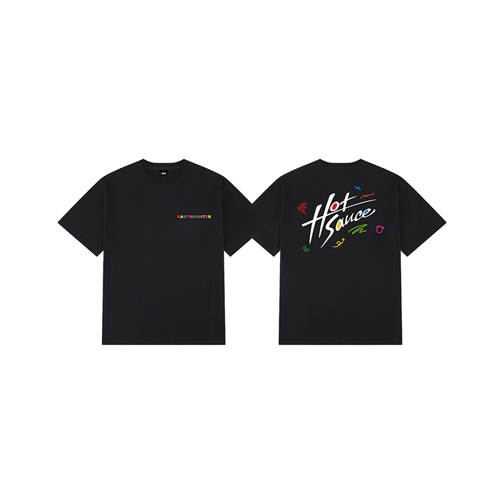 BABYMONSTER <HOT SAUCE> OFFICIAL MERCH (T-SHIRT)