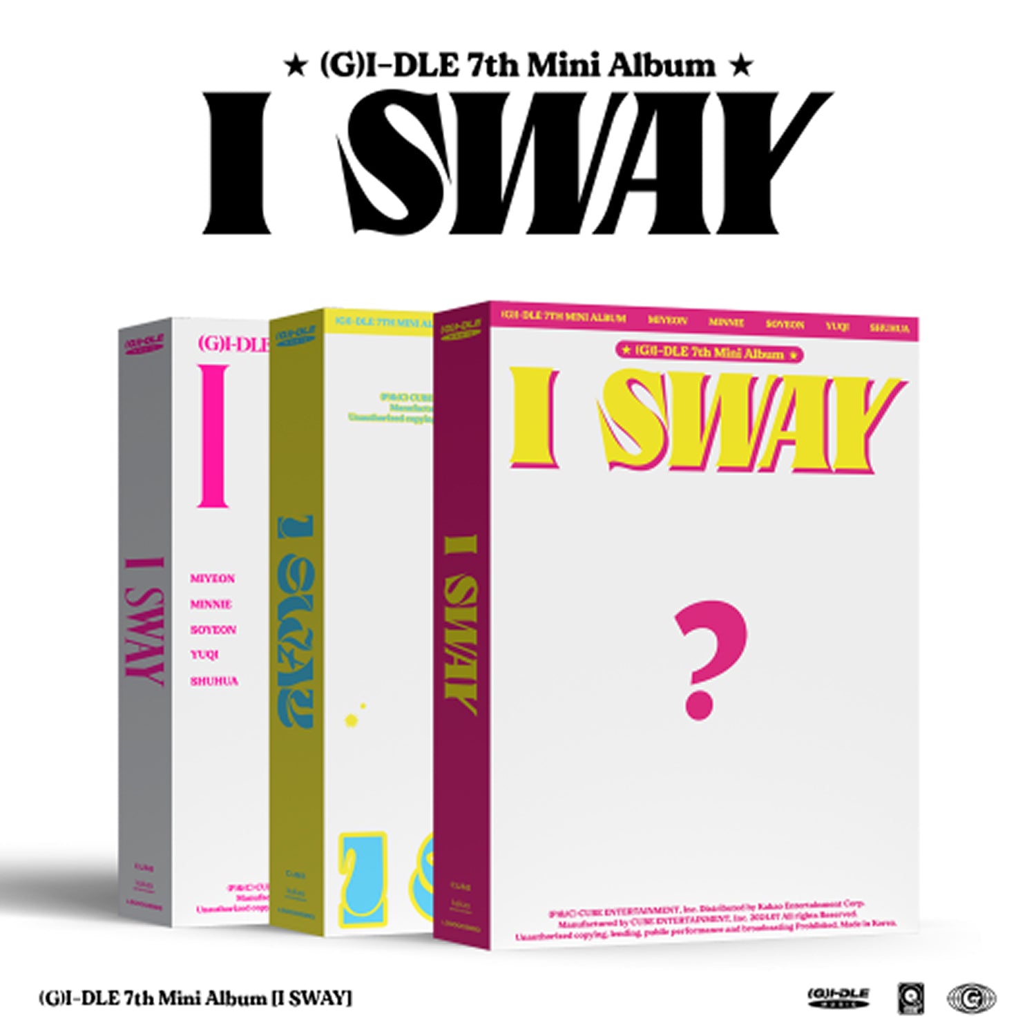(G)I-DLE - I SWAY (7TH MINI ALBUM) - KPOPIT