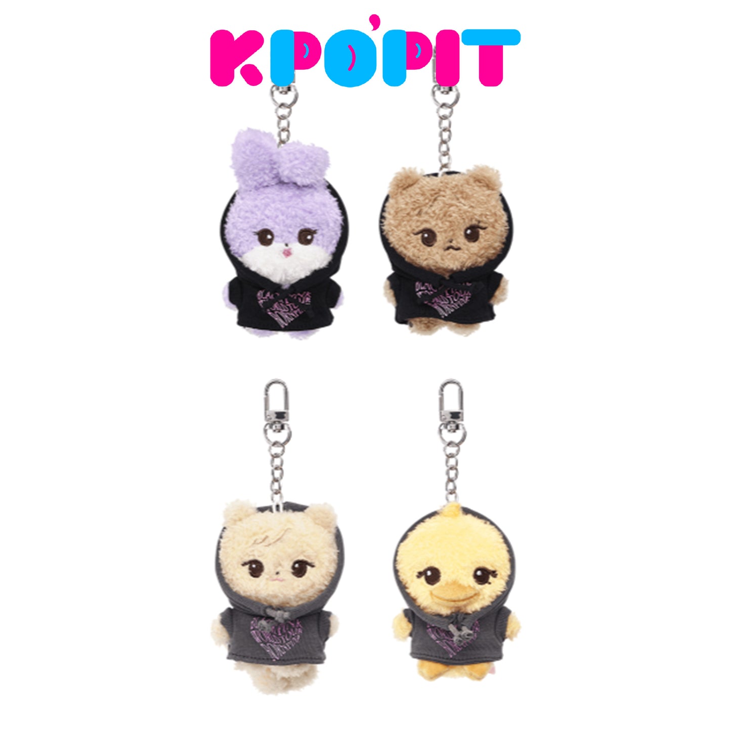 BLACKPINK WORLD TOUR [BACKSTAGE] MD (CHARACTER MINI KEYRING)